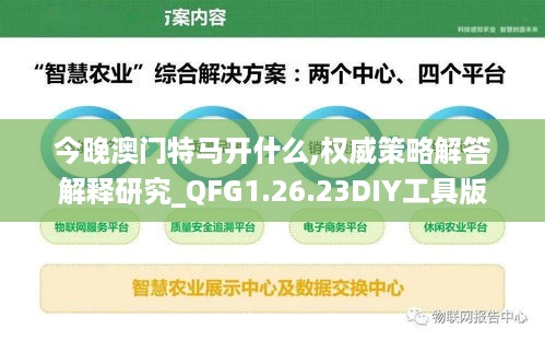 今晚澳门特马开什么,权威策略解答解释研究_QFG1.26.23DIY工具版