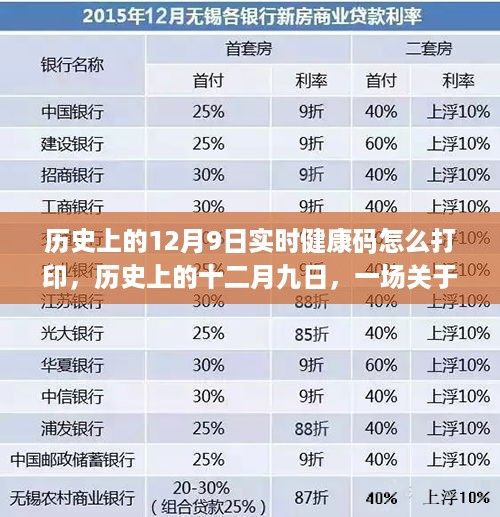 历史上的十二月九日，健康码打印之旅的温馨回忆