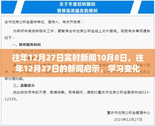 励志之旅，回顾往年12月27日新闻启示，学习变化塑造自信未来