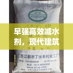 早强高效减水剂，现代建筑领域的创新驱动力