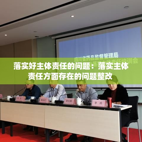 落实好主体责任的问题：落实主体责任方面存在的问题整改 
