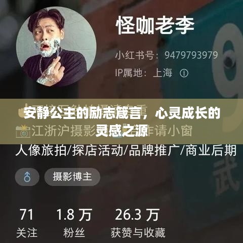 安静公主的励志箴言，心灵成长的灵感之源