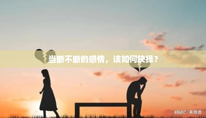 当断不断的感情，该如何抉择？