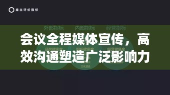 会议全程媒体宣传，高效沟通塑造广泛影响力