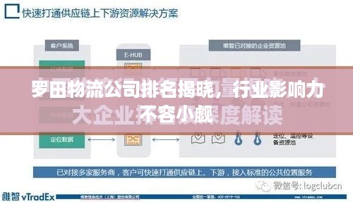 罗田物流公司排名揭晓，行业影响力不容小觑