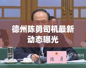 德州陈勇司机最新动态曝光
